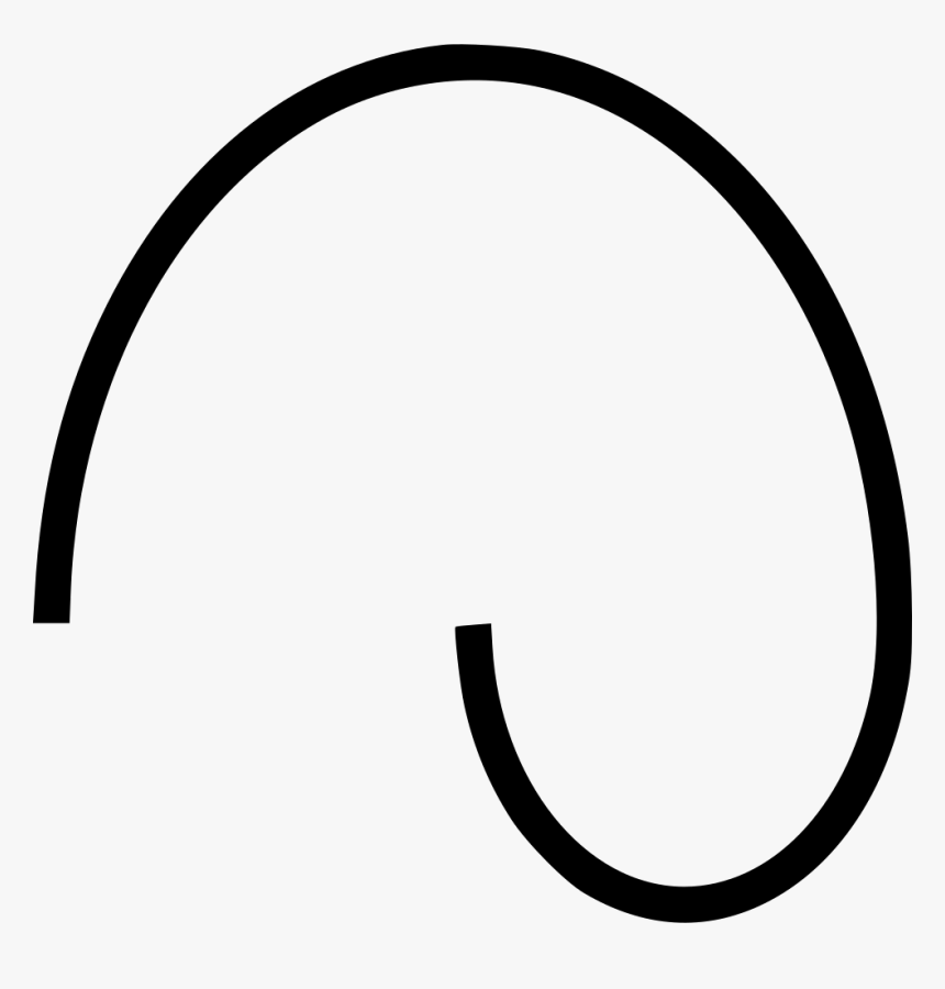 Curved Line - Curved Lines Clip Arts, HD Png Download