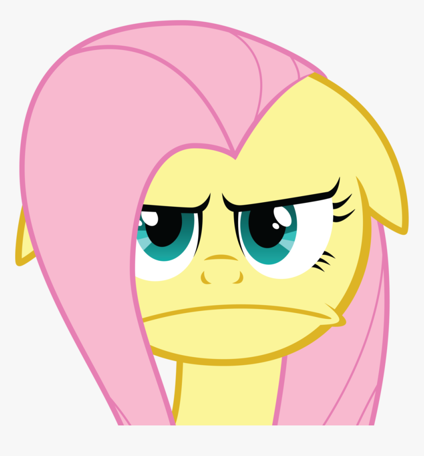 Your Jurisdiction/age May Mean Viewing This Content - Fluttershy Funny Face, HD Png Download