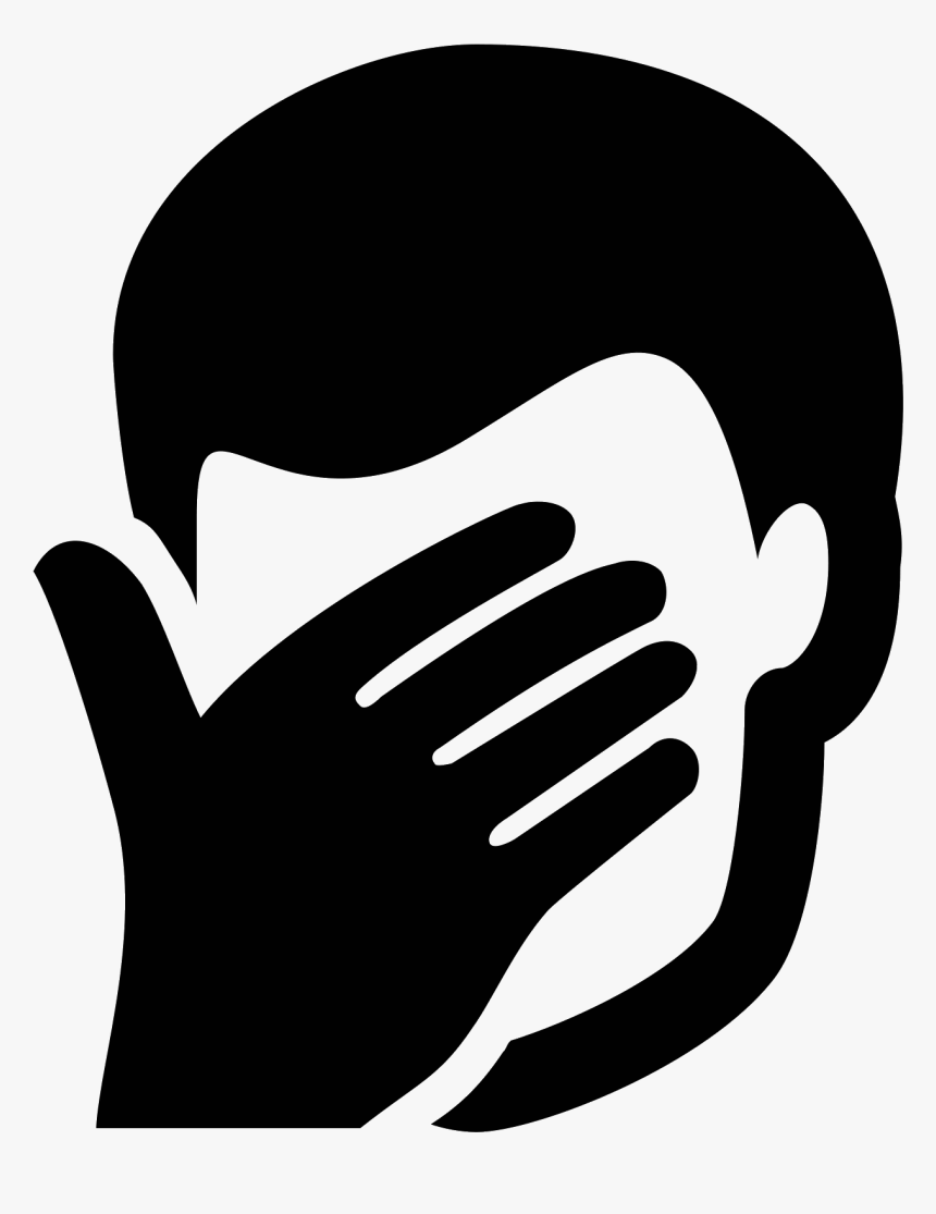 Icon Free Download And - Facepalm Icon, HD Png Download