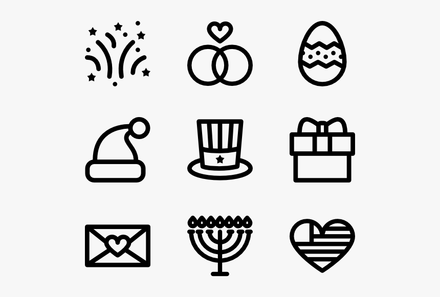 Holidays Line - Icono Hobbies Png, Transparent Png