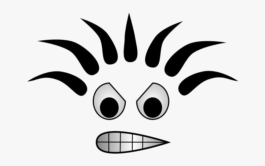 Anger Clipart Mouth - Funny Face Clip Art, HD Png Download