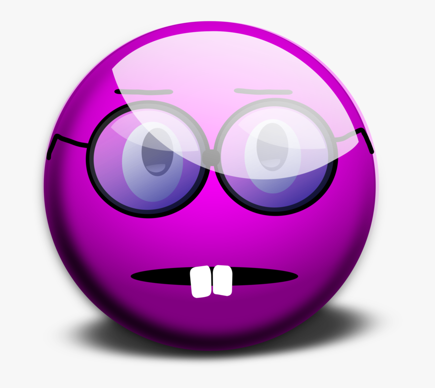 Pink,emoticon,purple - Emoticons Et, HD Png Download