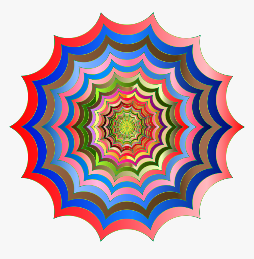 Spider Web Hypnotic Revitalized 2 Clip Arts - Circle, HD Png Download