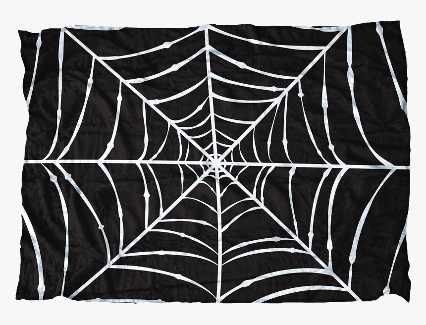 Spider Web - Crochet Spider Web Blanket, HD Png Download