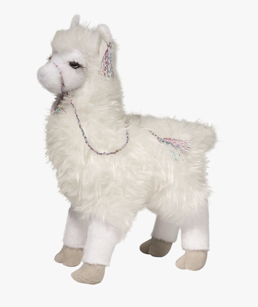 White Llama Stuffed Animal, HD Png Download