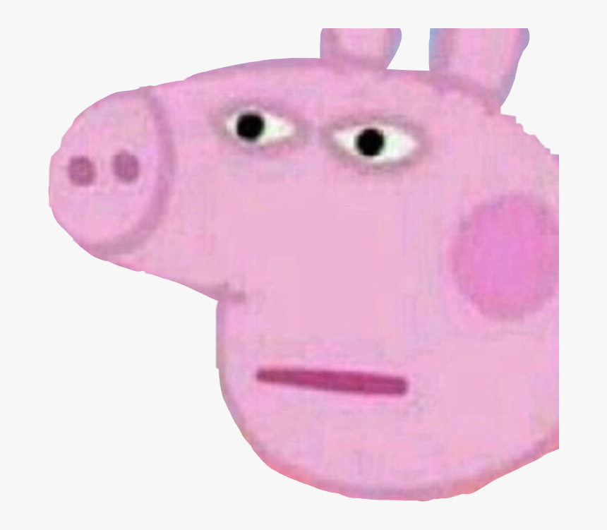 #peppapig #pink #pig #facepalm #pig #freetoedit, HD Png Download