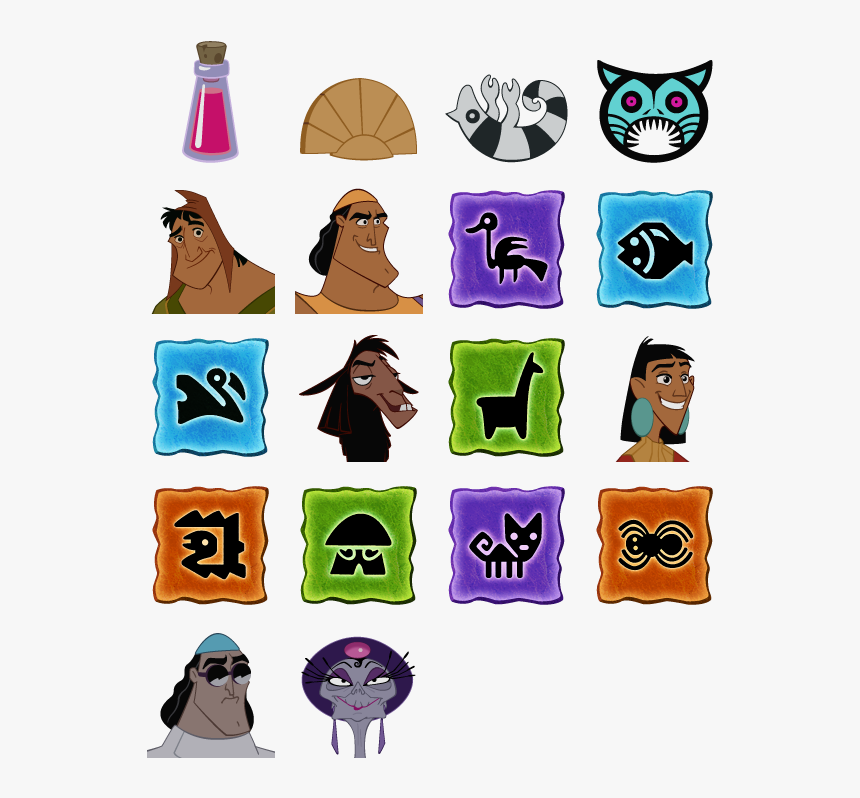 Transparent Emperor Clipart - Emperor's New Groove Stickers, HD Png Download