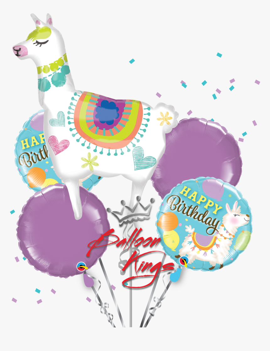 Llama Birthday Bouquet, HD Png Download
