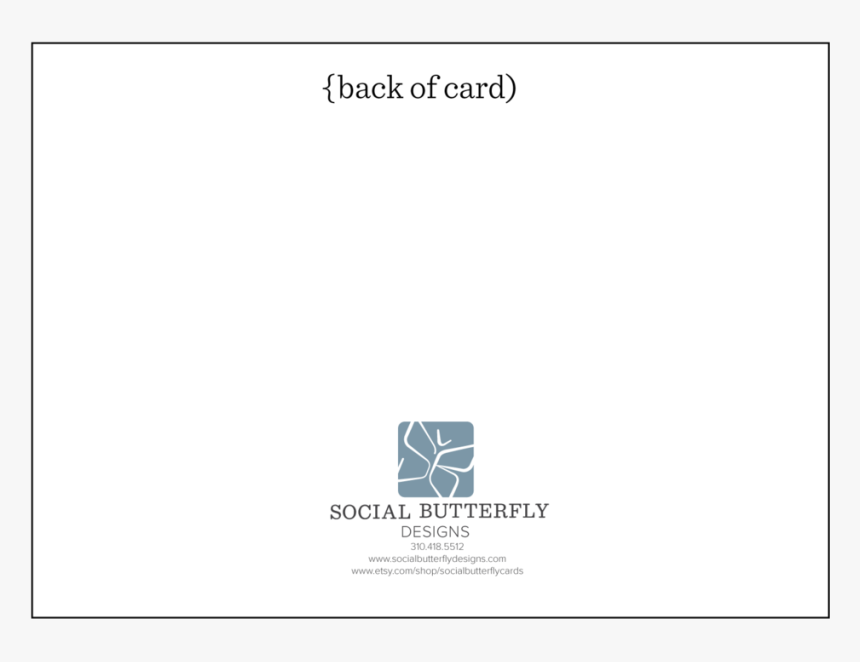 Backofcard2, HD Png Download