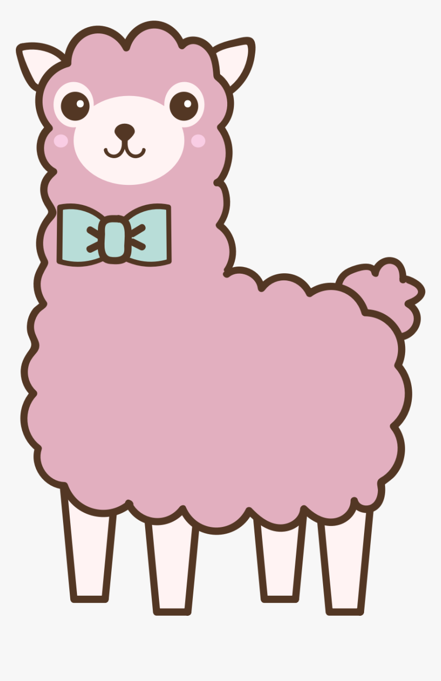 Cute Llama Clipart Transparent | aesthetic
