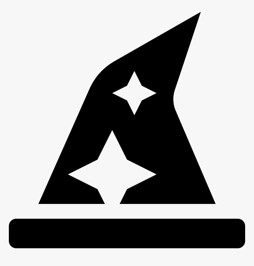 Transparent Wizard Hat Png - Scalable Vector Graphics, Png Download