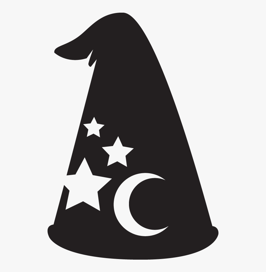 Wizard-hat , Png Download - Wizard Hat Icon Vector, Transparent Png