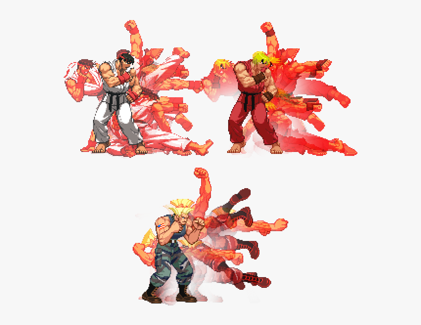 On Top Of The Subtle Differences Between Ryu And Ken, - Difference Between Ken And Ryu, HD Png Download