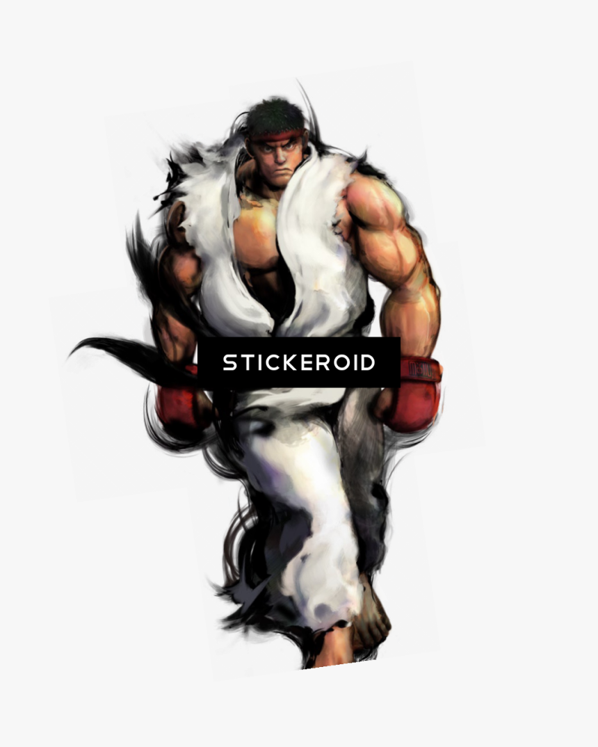 Ryu Fighter Street - Street Fighter 4 Art Style, HD Png Download