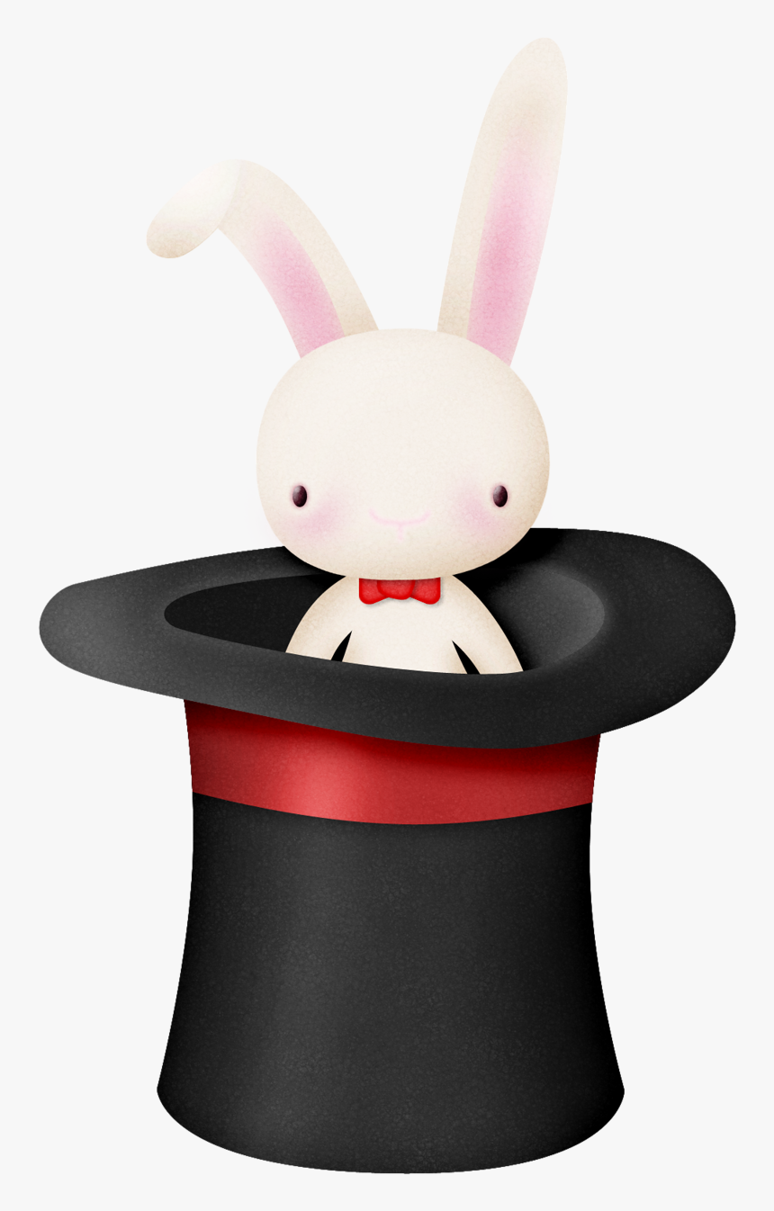 Flergs Circusmagic Hat Png - Magician Hat With Rabbit, Transparent Png