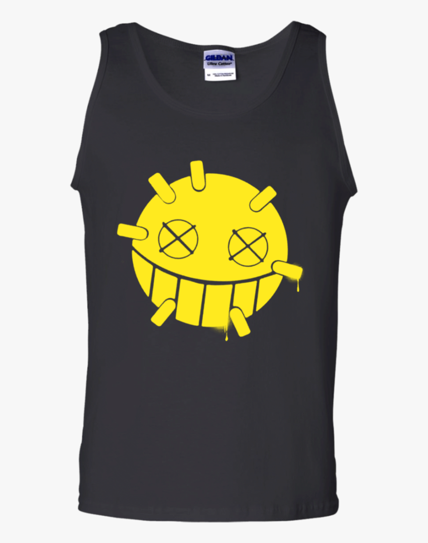 Overwatch Junkrat Smiley Spray Tank Top Black S 
 Class - Junkrat Total Mayhem Icon, HD Png Download