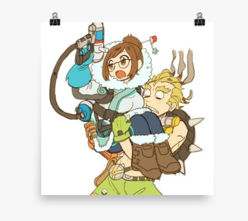 Mei And Junkrat - Overwatch Mei X Junkrat, HD Png Download