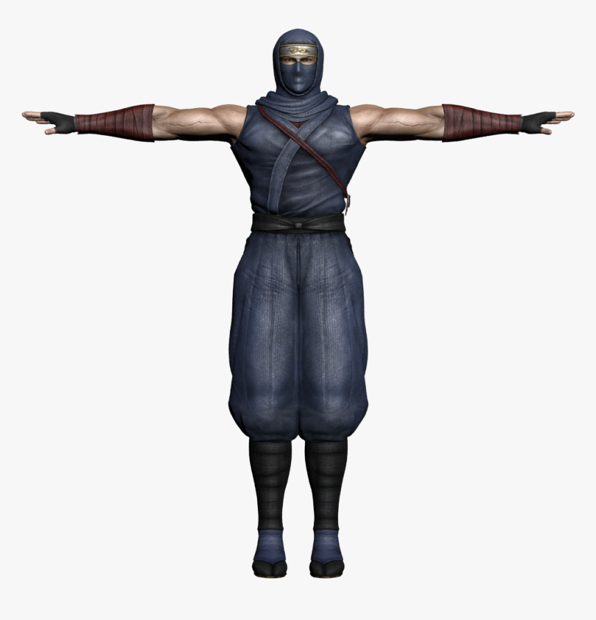 Ryu Hayabusa 3d Model Download - Action Figure, HD Png Download