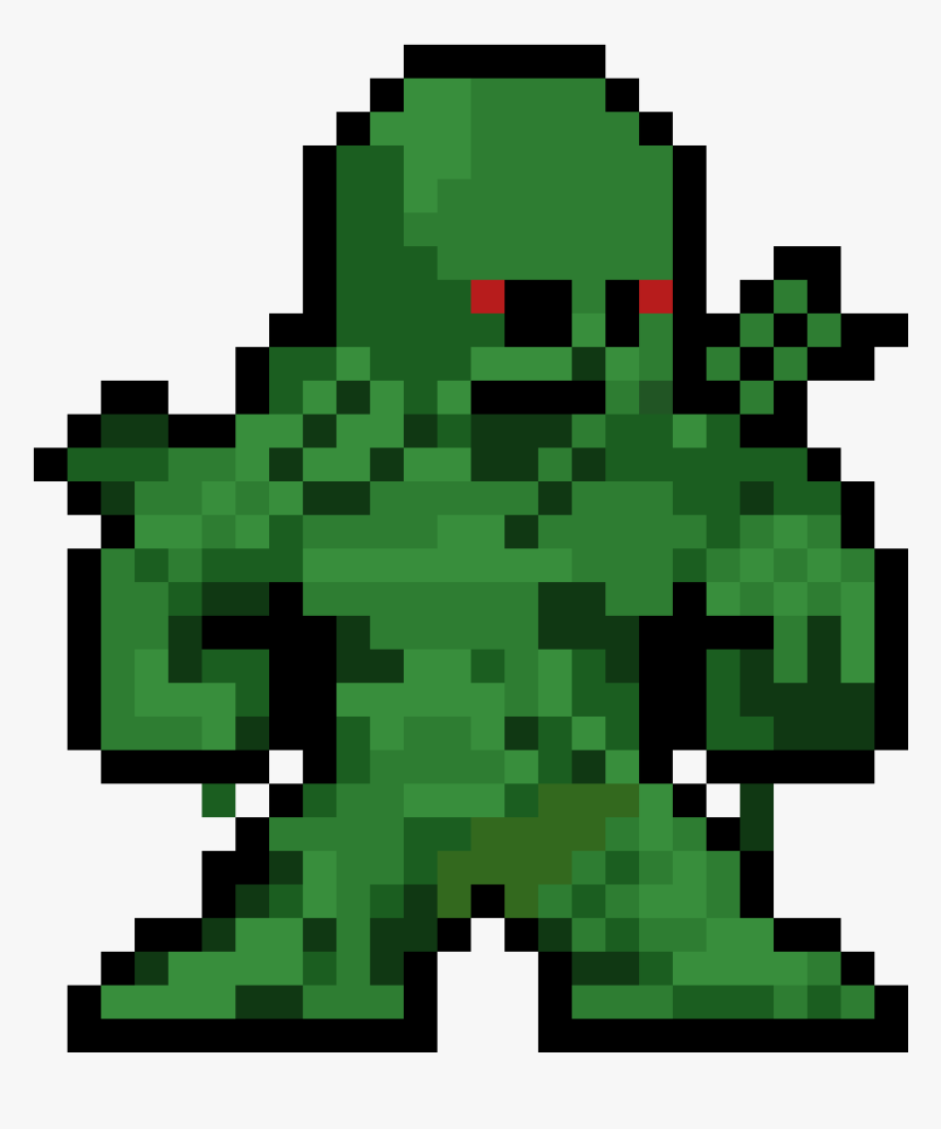 Transparent Swamp Thing Png - Spider Man Ps4 Pixel, Png Download