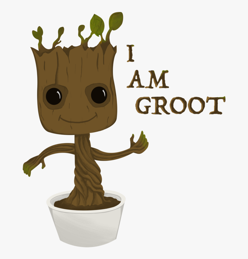 Baby Groot Png Download Image - Groot Png, Transparent Png