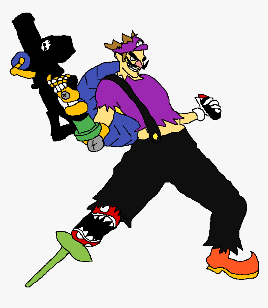 Waluigi Costume, HD Png Download