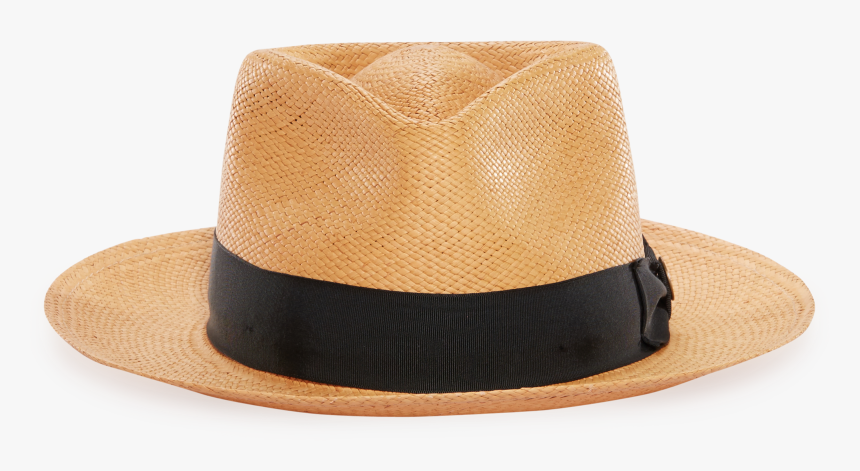 Big John Straw Fedora Hat, HD Png Download