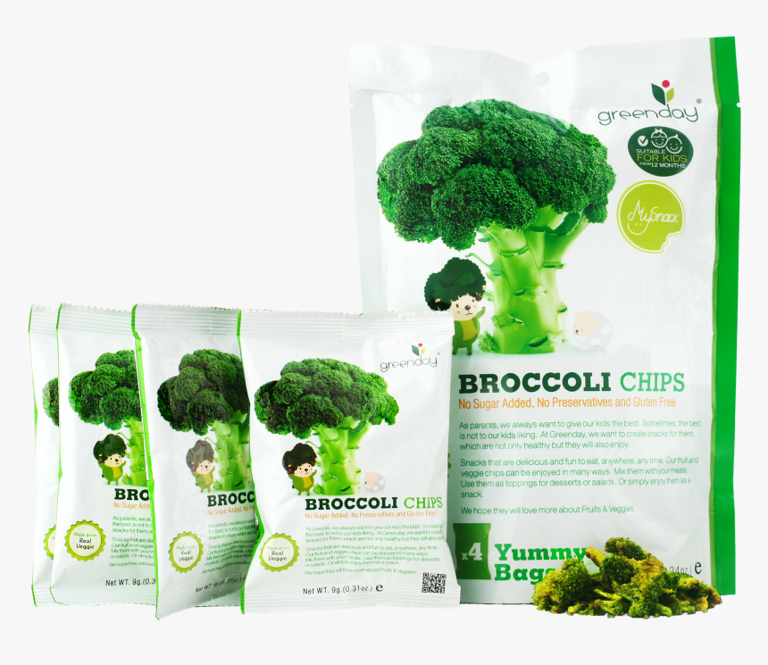 Brocoli 4x Pack - Broccoli, HD Png Download