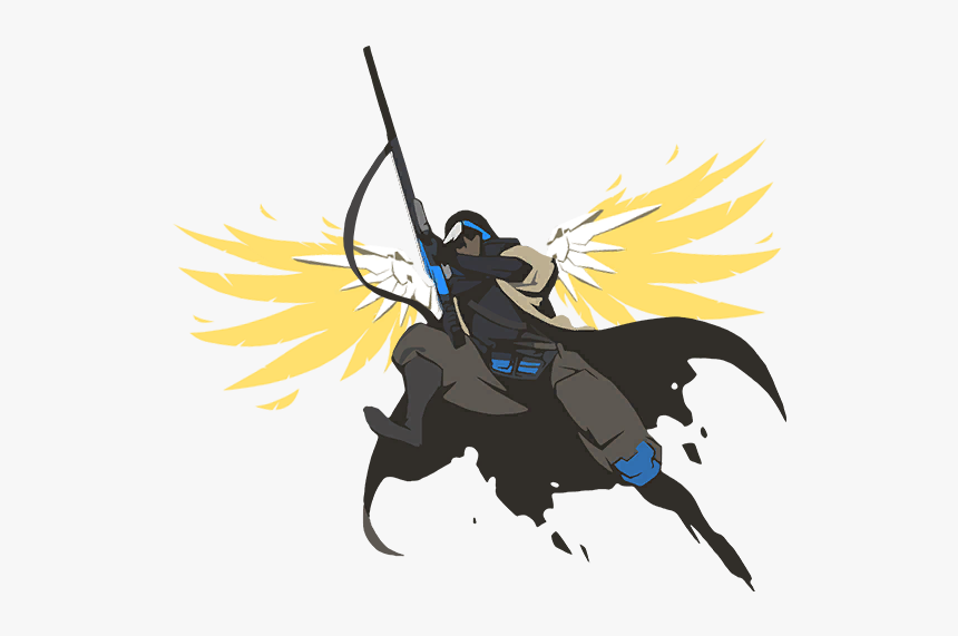 Blizzard,blizzard Graffiti,ana Amari,bastion ,d - Ana Amari Transparent Art, HD Png Download