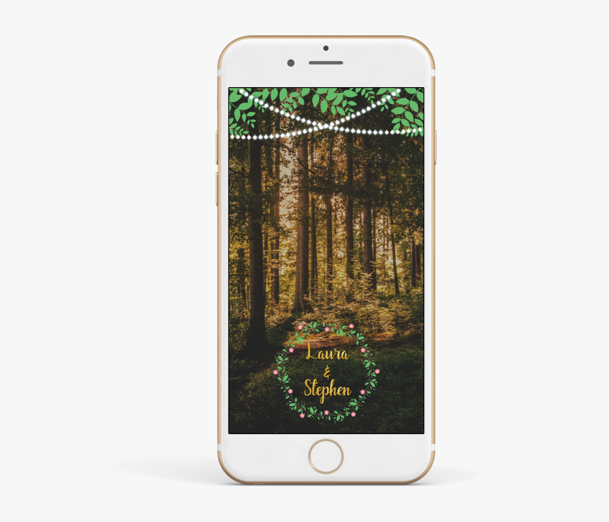 Snapchat Wedding Filter - Iphone, HD Png Download