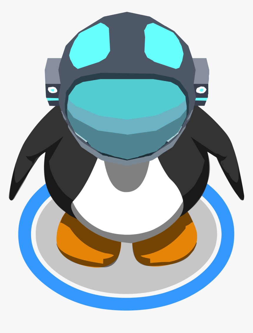 Epf Space Helmet In-game - Propeller Hat Club Penguin, HD Png Download