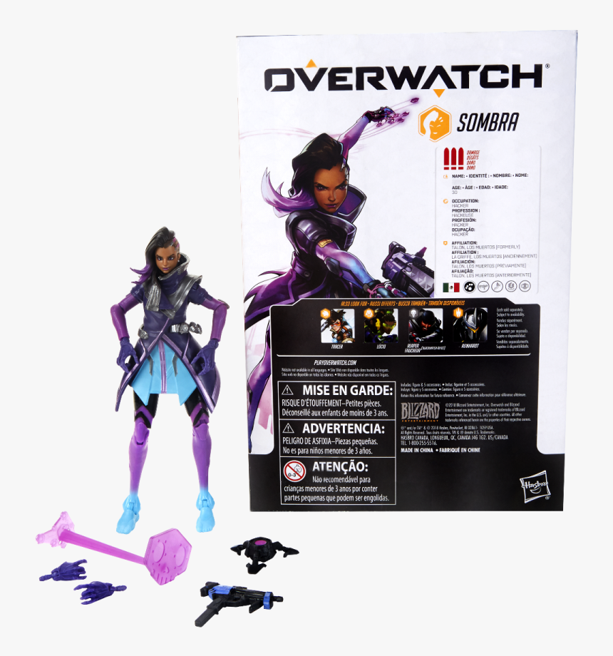 Overwatch Ultimates Figures Sombra, HD Png Download