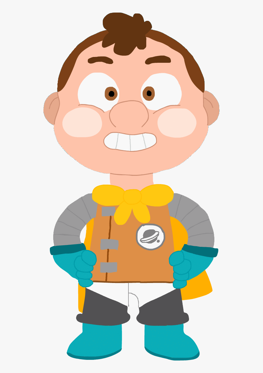 No Helmet Space Kid - Camp Camp Space Kid Without Helmet, HD Png Download