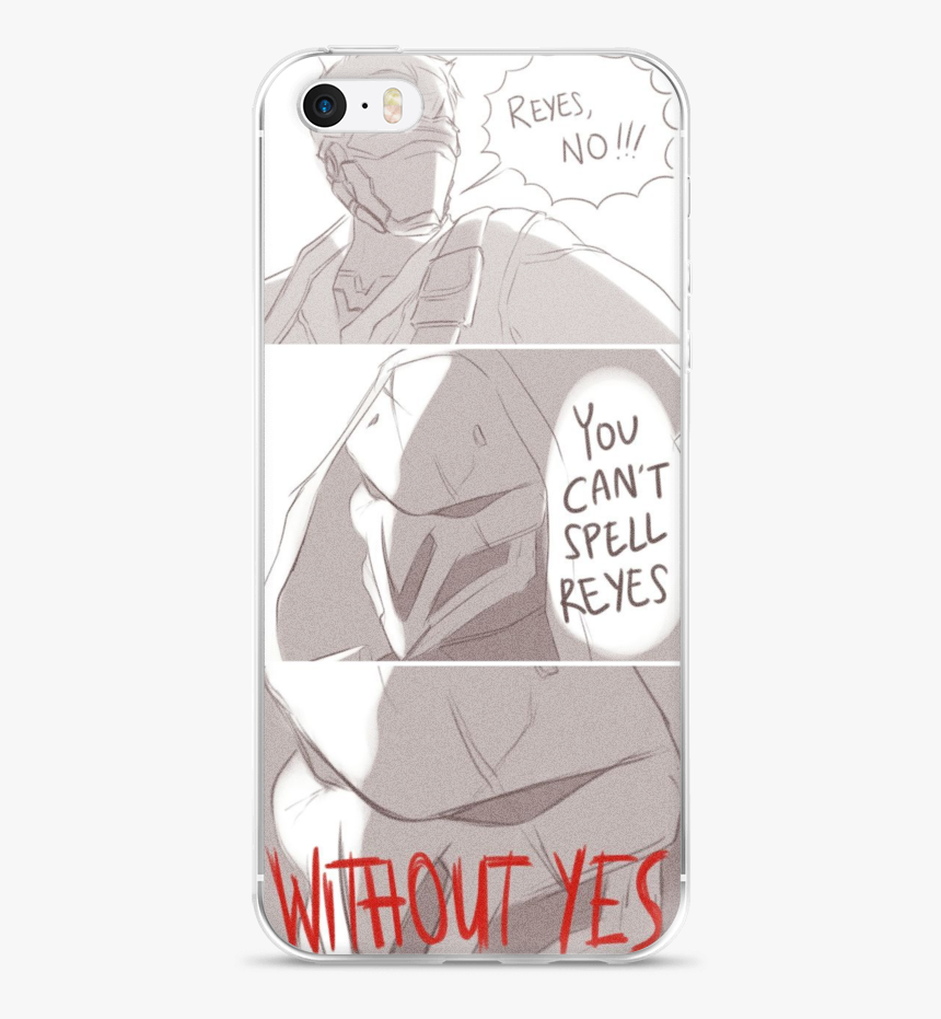 Reaper And Soldier 76 Funny Comic - Illustration, HD Png Download