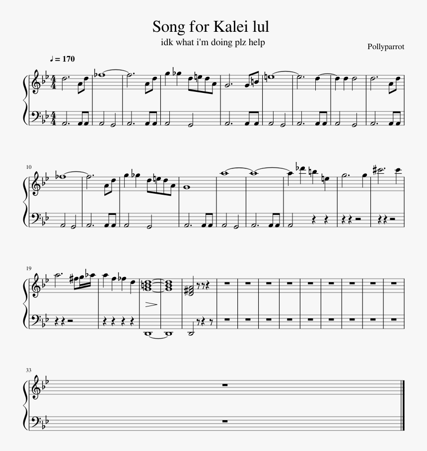 Ain T Misbehavin Piano Sheet, HD Png Download