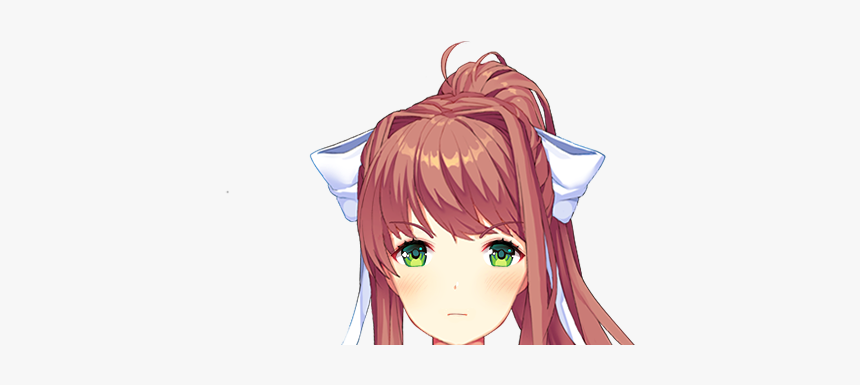 Casual Monika Doki Doki, HD Png Download