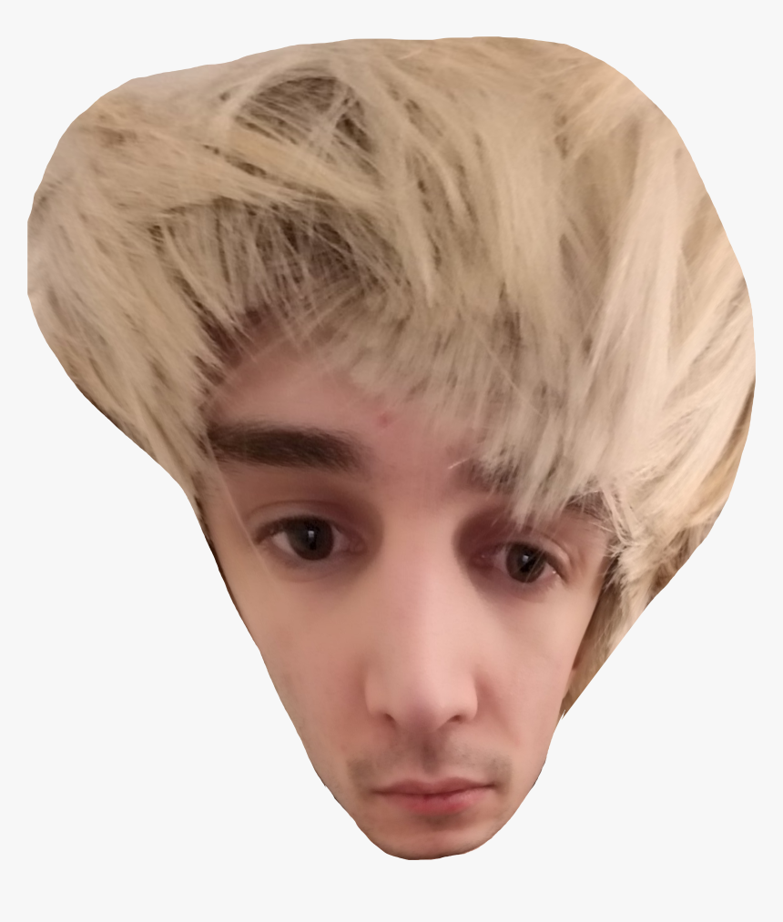 Coloring,beige,brown Hair,bob Cut,pixie Cut,lace Wig,costume,fashion - 5head Emote, HD Png Download