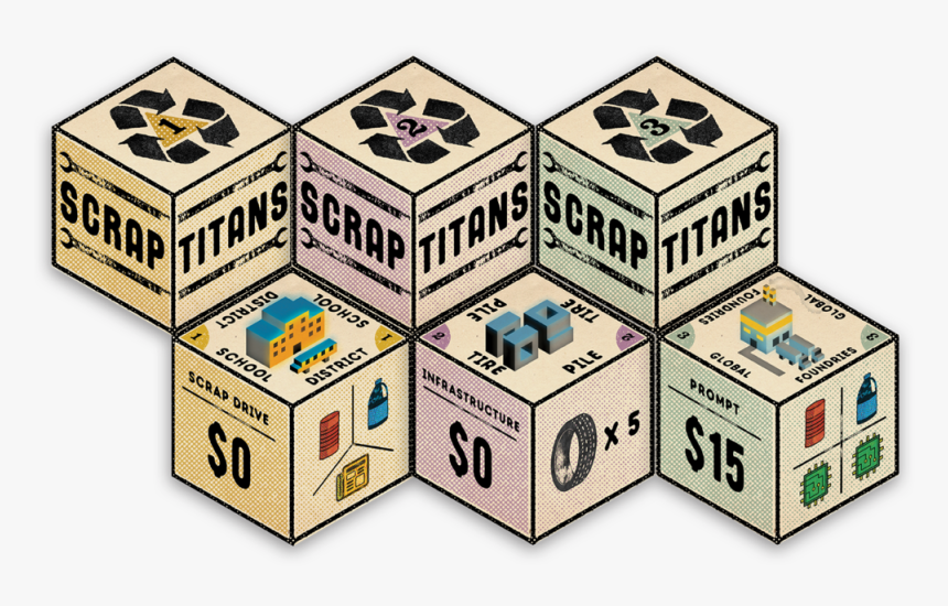 Titans-communities - Wooden Block, HD Png Download