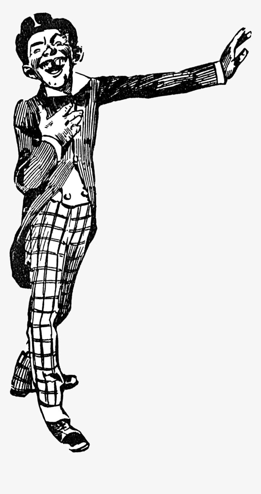 Clowns Clipart Black And White