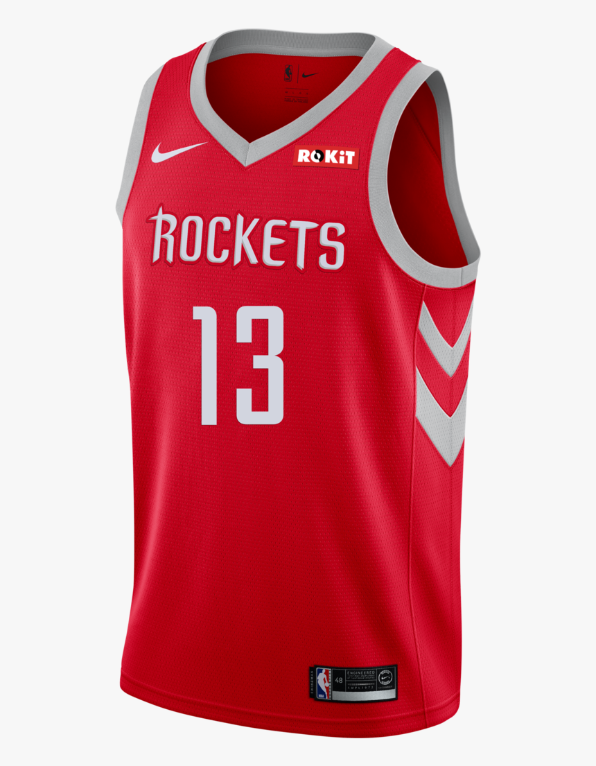 Youth Houston Rockets Nike James Harden Icon Edition - Chris Paul Rockets Jersey, HD Png Download