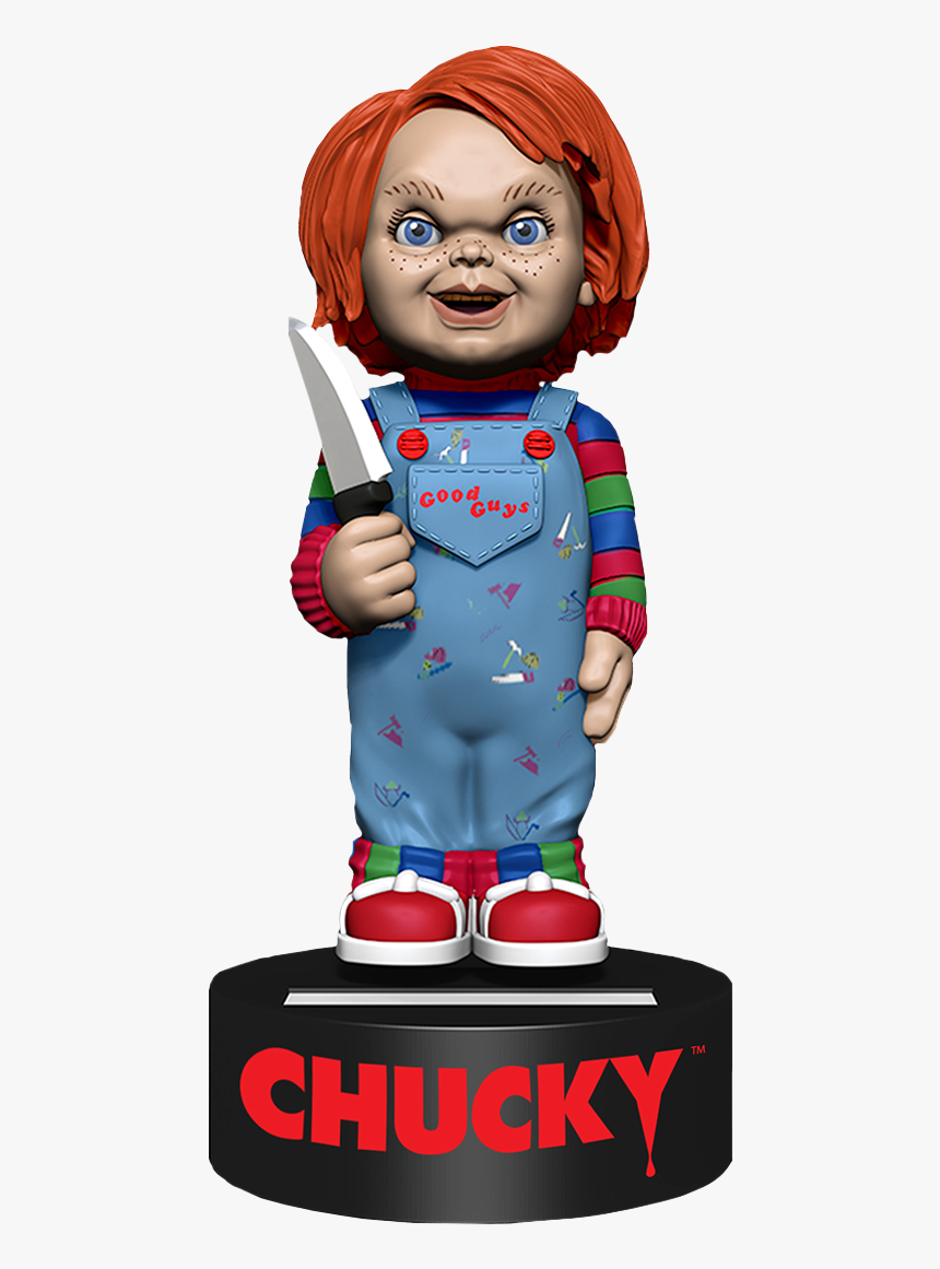Chucky 6” Solar Powered Body Knocker - Chucky Figur, HD Png Download