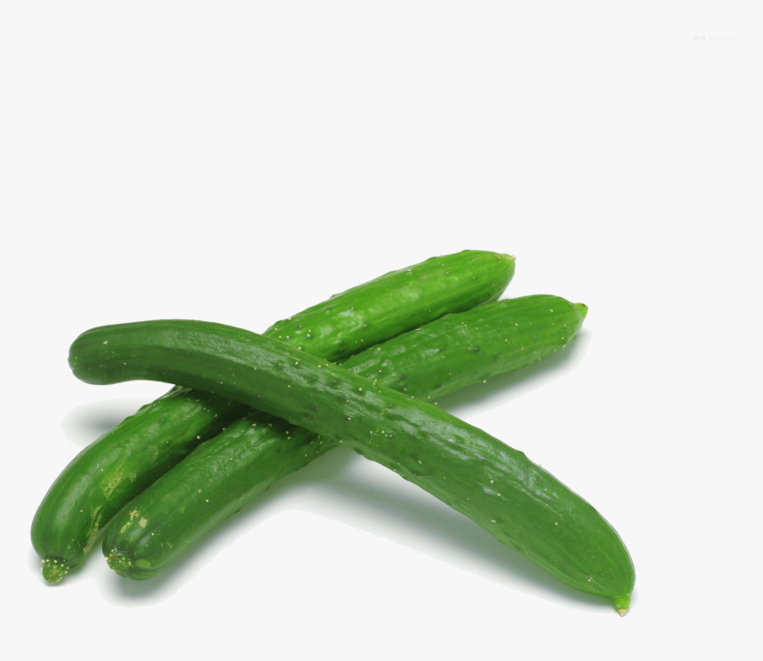 Cucumber Vegetable Fruit Salad Apple - Длинный И Гладкие Огурцы, HD Png Download