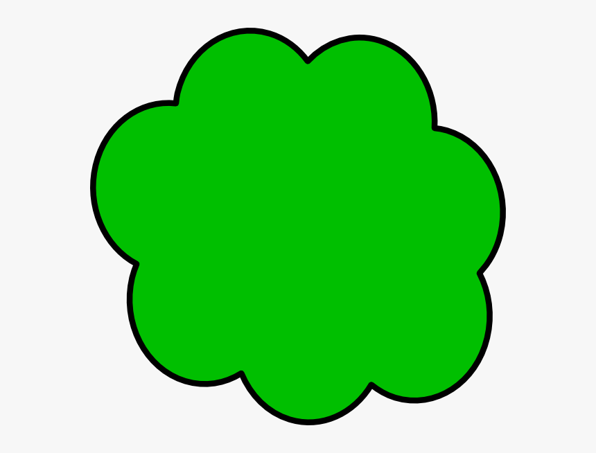 Green Cloud Acur Lunamedia - Green Clouds Clipart, HD Png Download