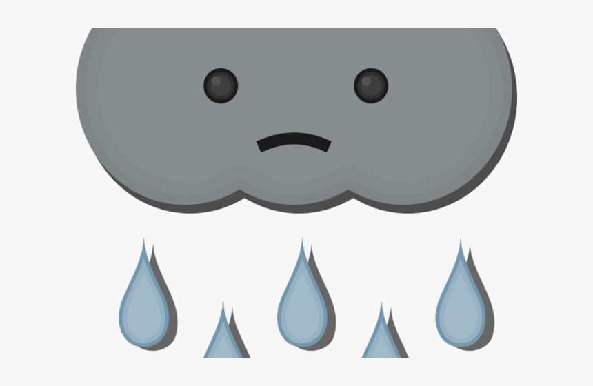 Gloomy Clipart Dark Clouds - Time And Tide Wait For None Meaning, HD Png Download