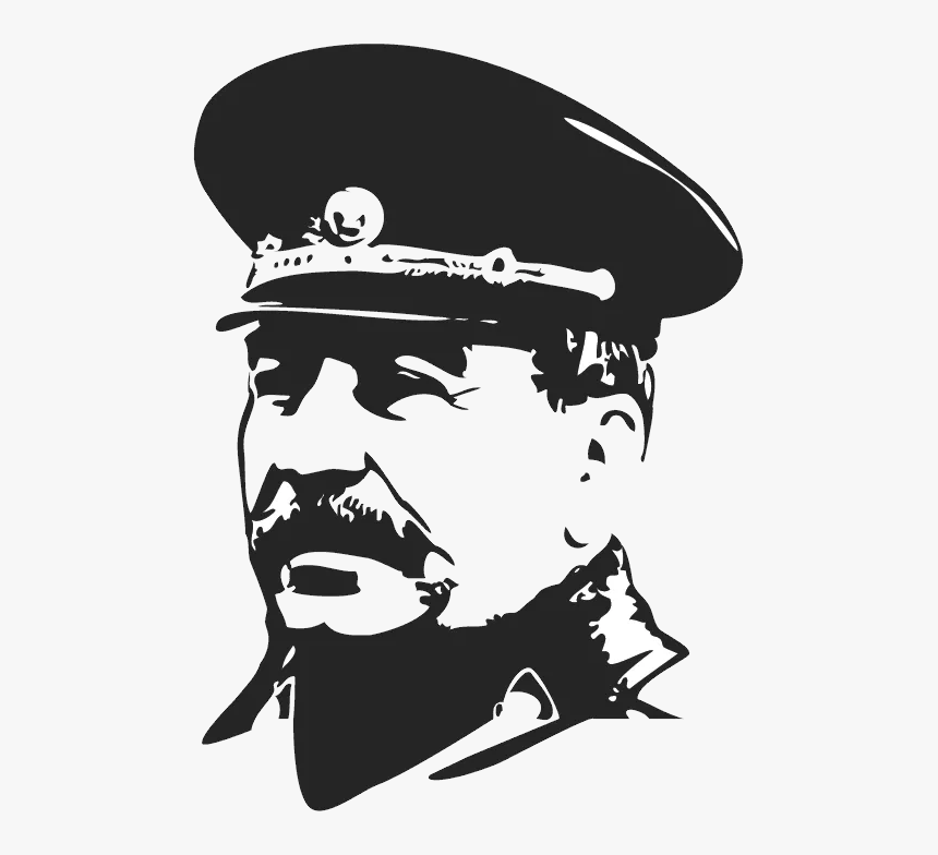 Stalin Png Image - Stalin Clipart Black And White, Transparent Png