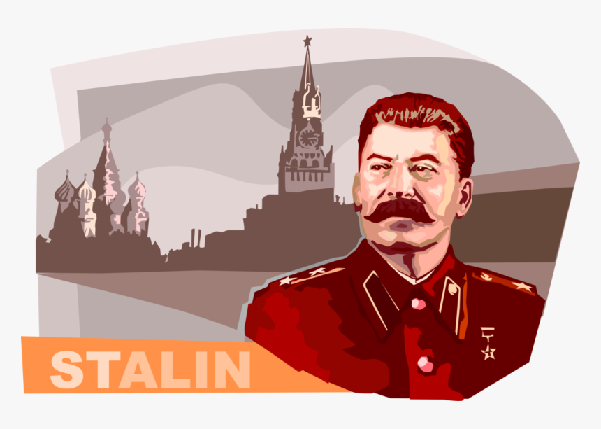 Vector Illustration Of Joseph Stalin, Russian Dictator - Joseph Stalin, HD Png Download