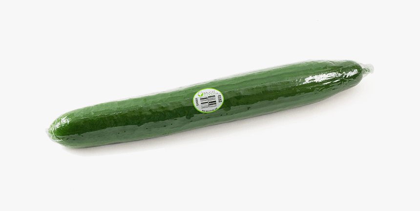 Seedless 1pack - Plastic Wrapped Cucumber, HD Png Download