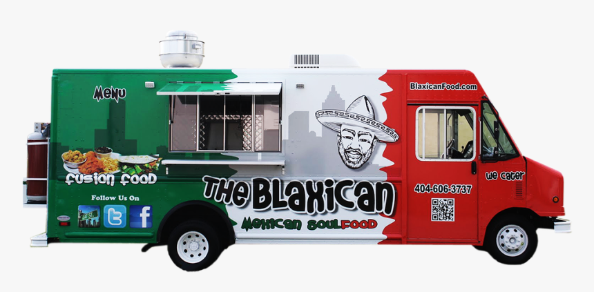 Mexian And Soul Food Truck - Blaxican Food Truck Logo Png, Transparent Png