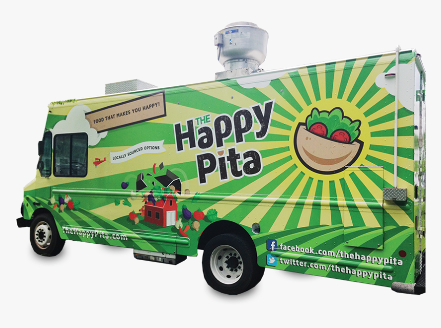 Happy Pita Food Truck, HD Png Download