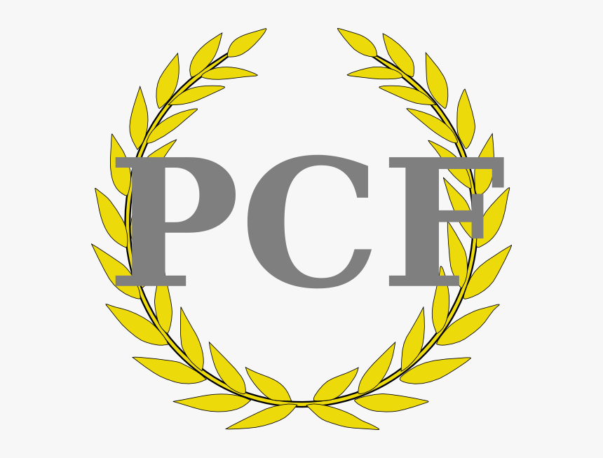 Gold Laurel W/ Logo Svg Clip Arts - Clip Art Olive Branch, HD Png Download