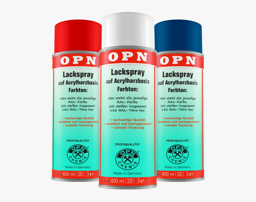 Opn Chemie Zinc Repair Spray High Abrasion Resistance, HD Png Download